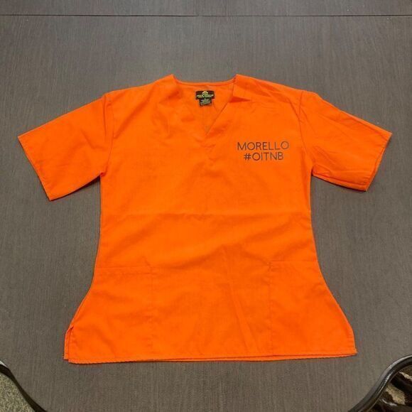 Orange Is The New Black Costume Halloween Small Womens Inmate Morello OITNB - Picture 3 of 11